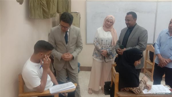 تفقد سير أعمال الامتحانات