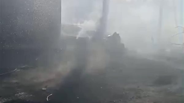 صورة من الحريق