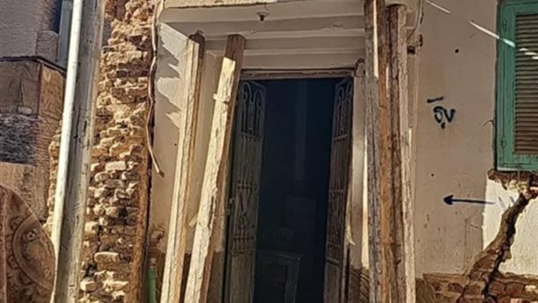 أحد المنازل المتضررة