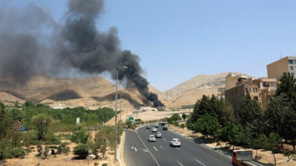 غلق طريق طهران قم