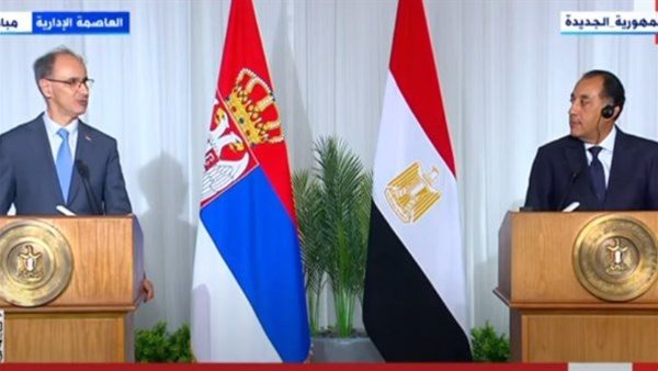 مدبولي ونظيره الصربي