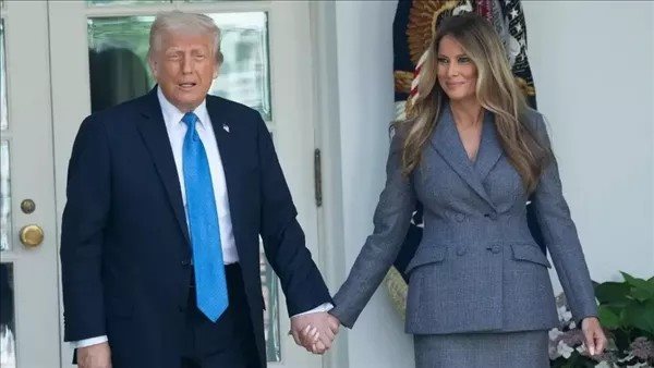 ترامب وزوجته ميلانيا