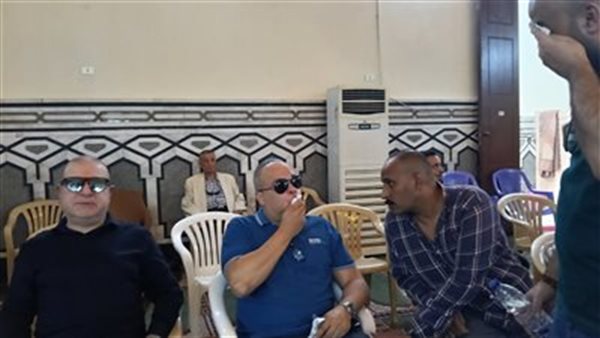 جنازة والد تامر عبد