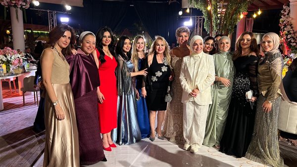 زفاف نجلة مفيدة شيحة