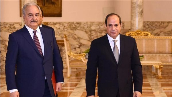 الرئيس السيسي وحفتر