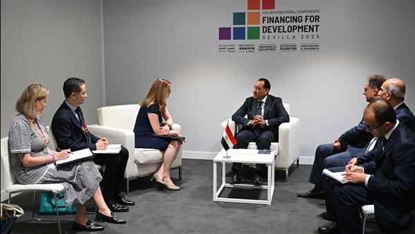 مدبولي خلال اللقاء