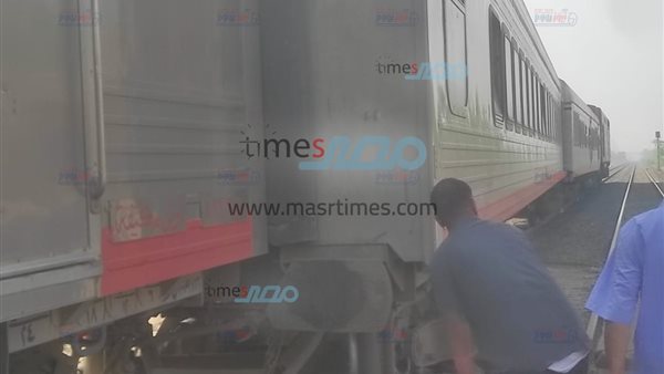 خروج قطار عن القضبان