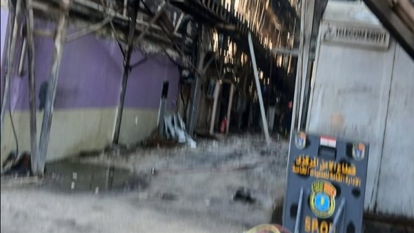 صور من الحريق