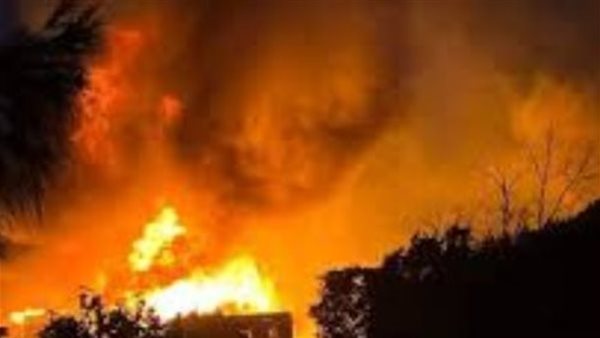 حـ.ـريق محطة كهرباء