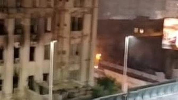 حريق سنترال رمسيس