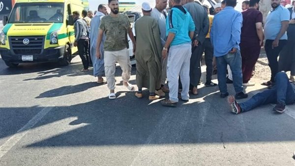  حادث تصادم على الطريق