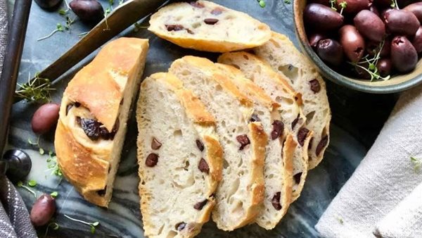 خبز الزيتون 