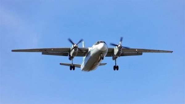 الطائرة الروسية المحترقة