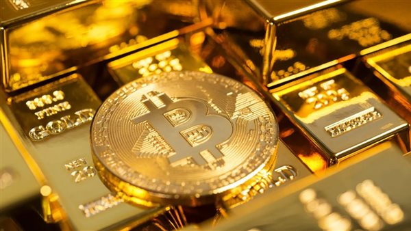 الذهب والبيتكوين