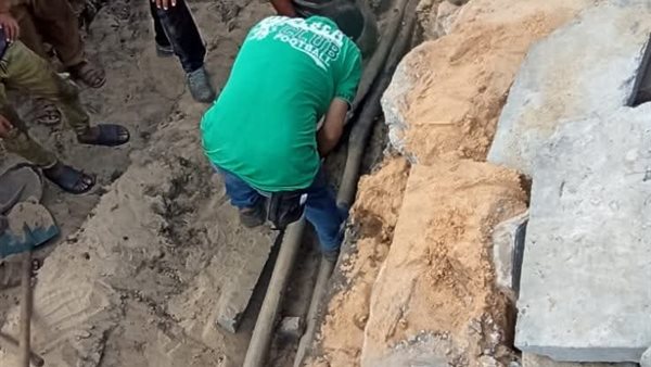 مد مصدر التغذية الكهربائية