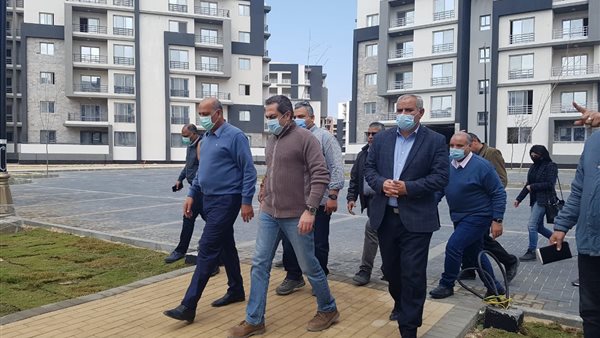 مسئولو الإسكان يتفقدون