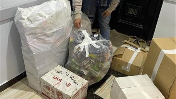 جانب من المضبوطات