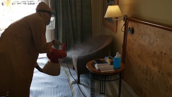 جانب من أعمال التطهير