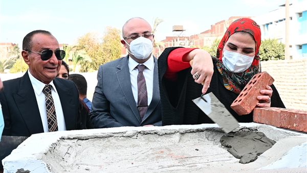 وزيرة التضامن خلال