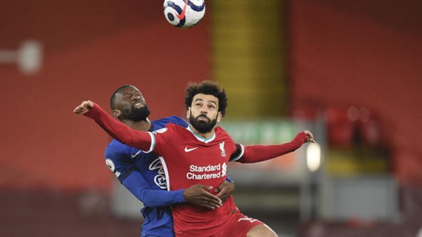 محمد صلاح في مباراة