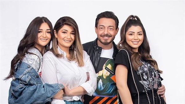 أحمد زاهر وعائلته