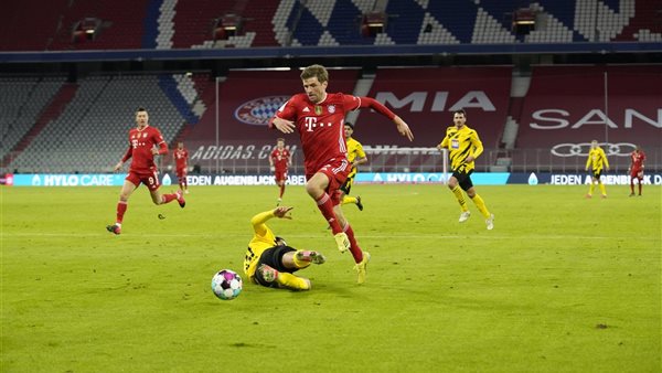 جانب من المباراة