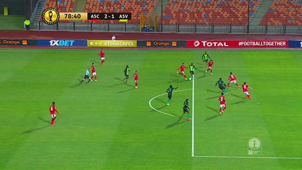 جانب من المباراة