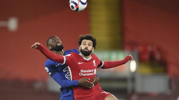 محمد صلاح فى مباراة