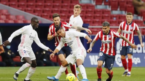 جانب من المباراة