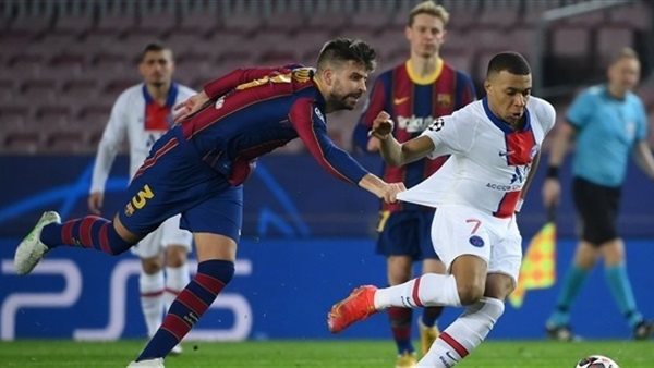 جانب من مباراة برشلونة