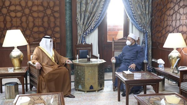 لقاء شيخ الأزهر 