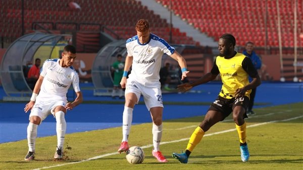 جانب من مباراة الاسماعيلي