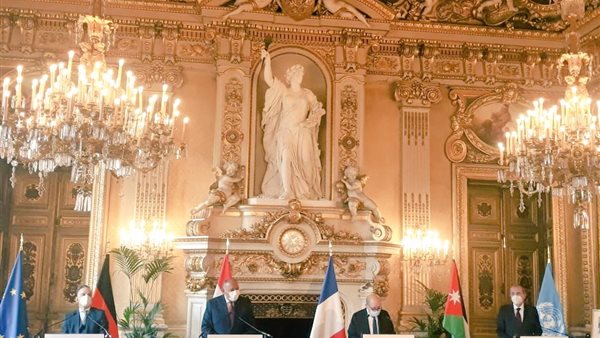 جانب من مؤتمر وزراء