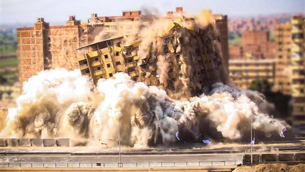 تفجير عقار فيصل المحترق