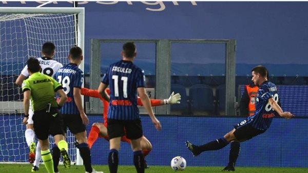 جانب من المباراة