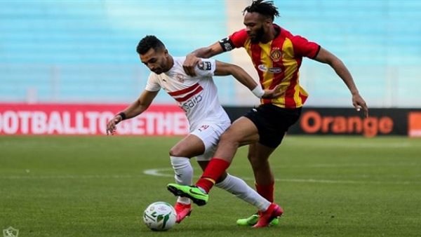 جانب من مباراة الزمالك