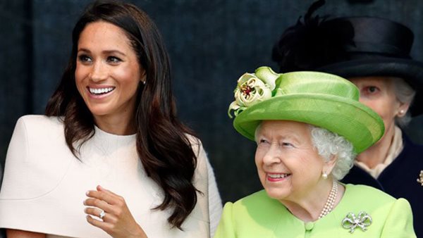 ملكة بريطانيا وميجان