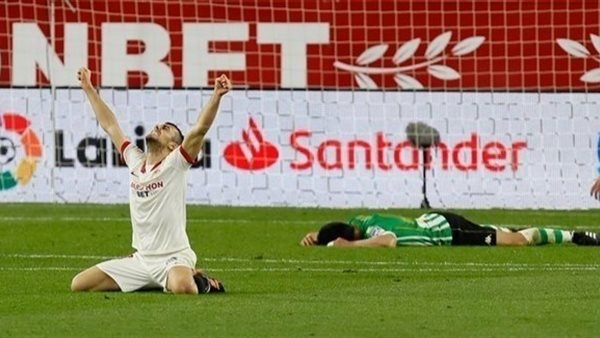 جانب من المباراة