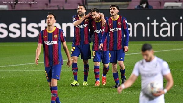 جانب من المباراة