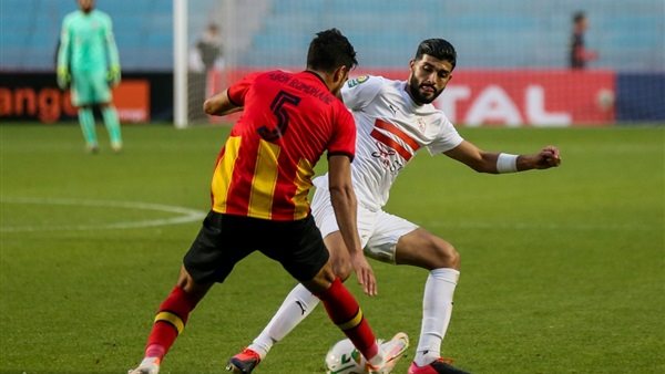 جانب من مباراة الزمالك