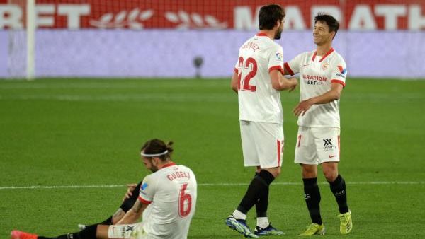 جانب من المباراة