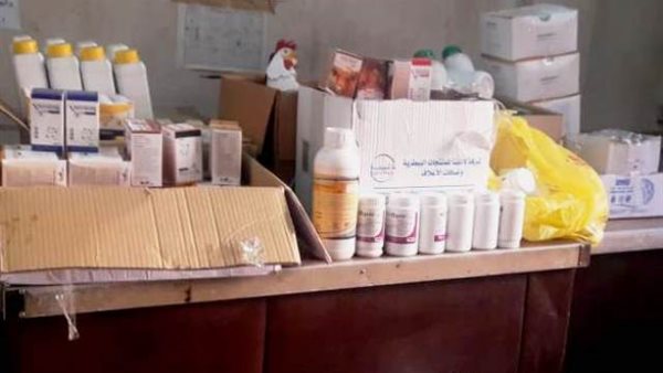 جانب من المضبوطات