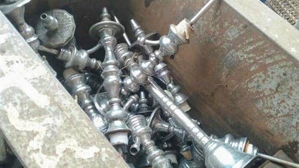 جانب من المضبوطات