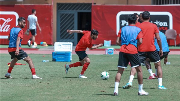 جزء من مران الاهلي