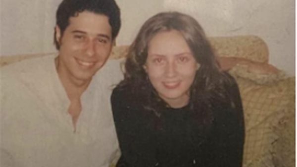 أحمد السعدني وزوجته