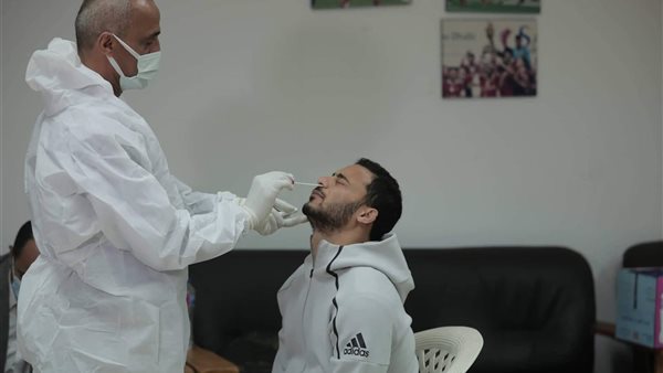 بيكهام يجرى مسحة