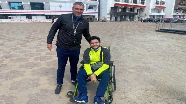 كارتيرون مع المشجع