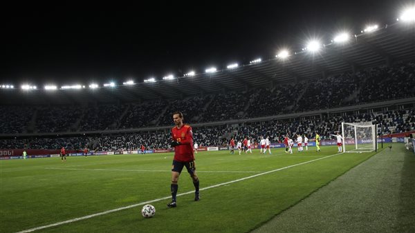 جانب من المباراة