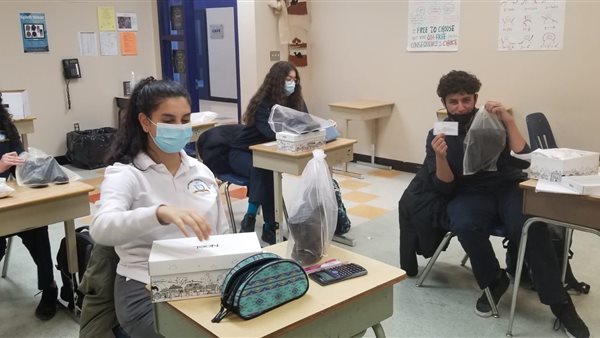 شباب مدرسة مصرية