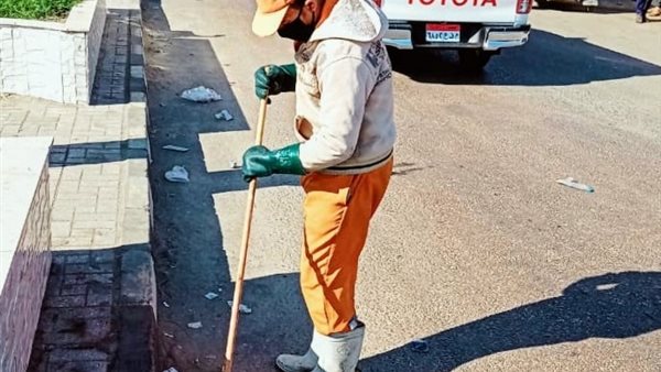 أعمال النظافة فى